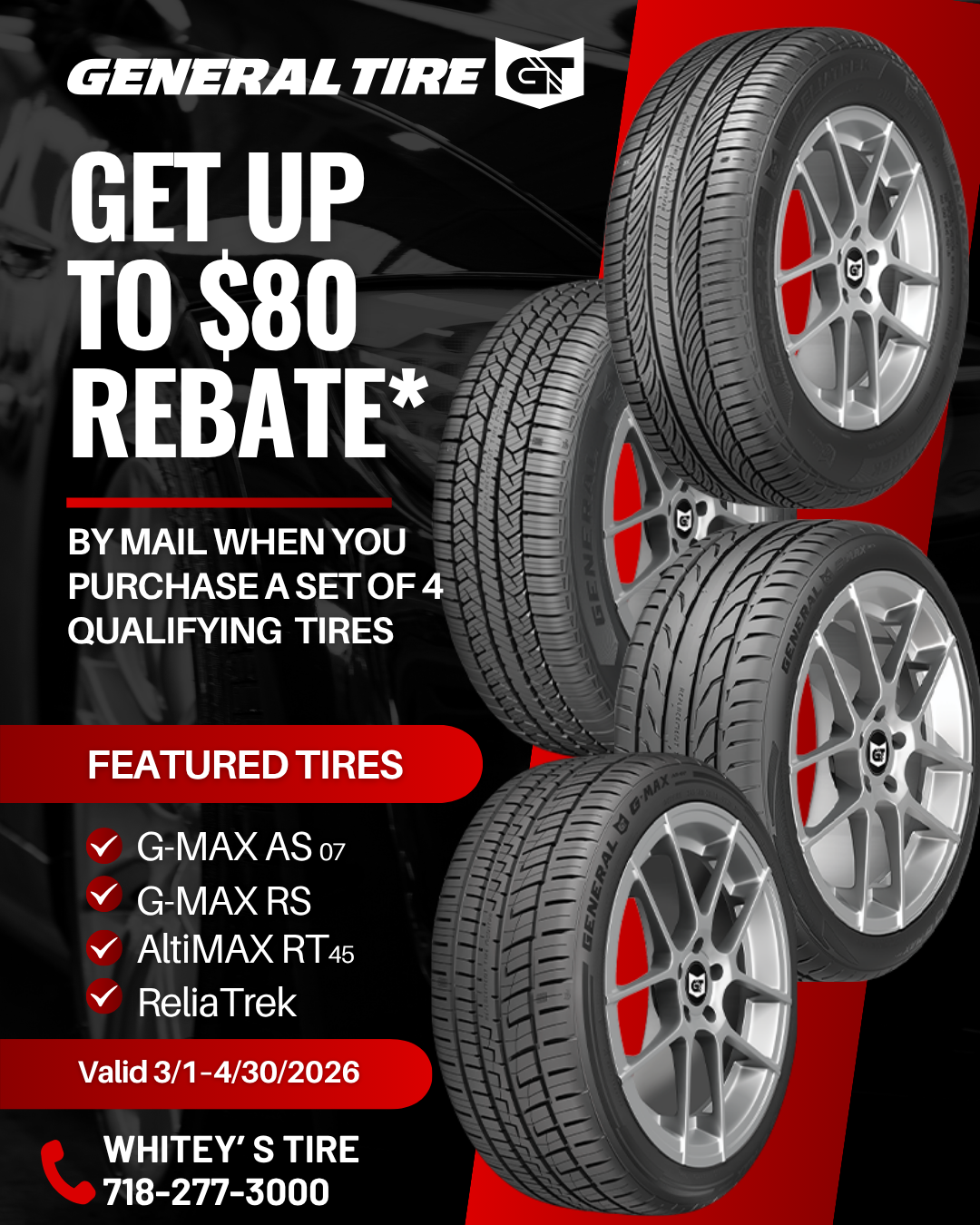 General Tire Promotion March 2026