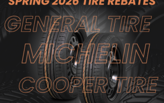 Spring 2026 Tire Promotions